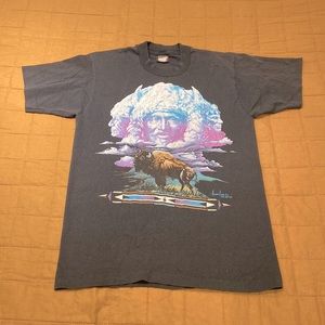 VINTAGE SINGLE STITCH BUFFALO TEE